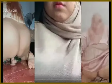 Bunga Tante Jilbab Semok Yang Exib Ngewe