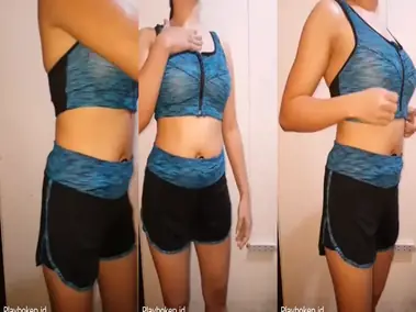 Gadis Cantik Pasrah Goyang Kasur Pagi Hari